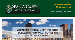 Desktop Screenshot of caseylegal.com